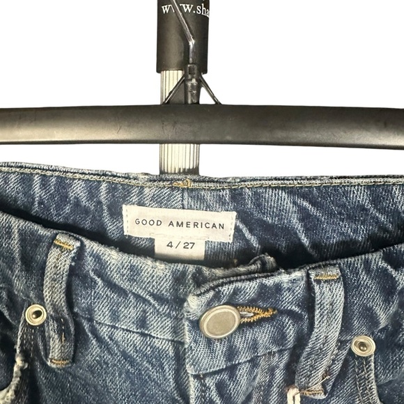 NWT Good American Good Boy Jean Side Fray 4 / 27 - Picture 7 of 10